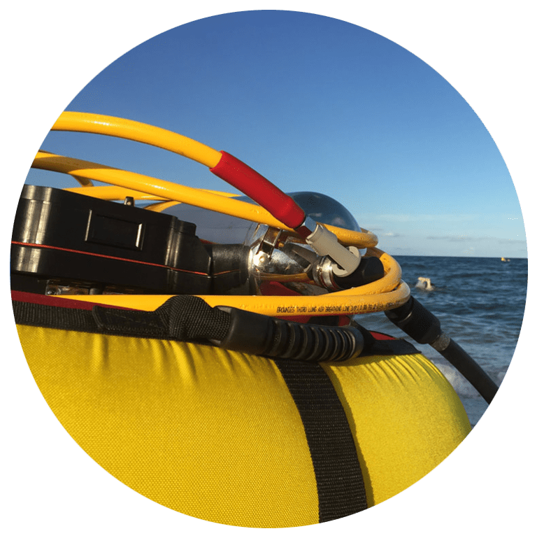 Brownie’s THIRD LUNG™ Gas Powered Tankless Diving Systems