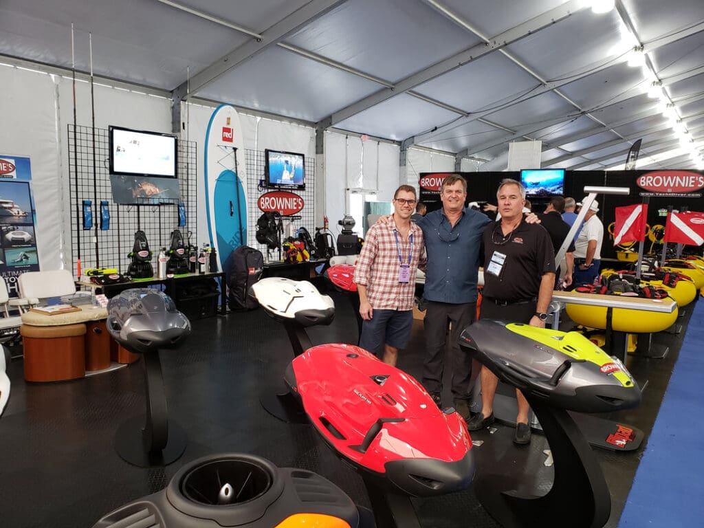Brownie’s THIRD LUNG™ At The Miami International Boat Show Brownie’s