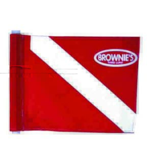 Dive Flag for Brownie's Air Intake Staff