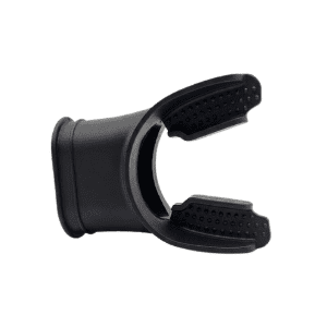 A replacement mouth piece for a tankless diving Brownie's Third Lung regulator