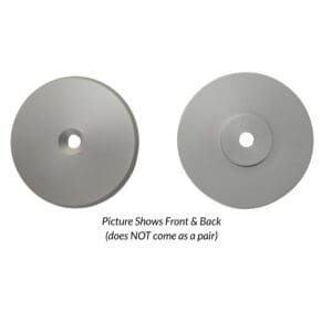 Replacement piston cap compressor part for Brownie's Third Lung tankless dive system.